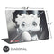 Betty Boop Black and White Universal Laptop 16.6in (13.4 x 9.7in) Skin